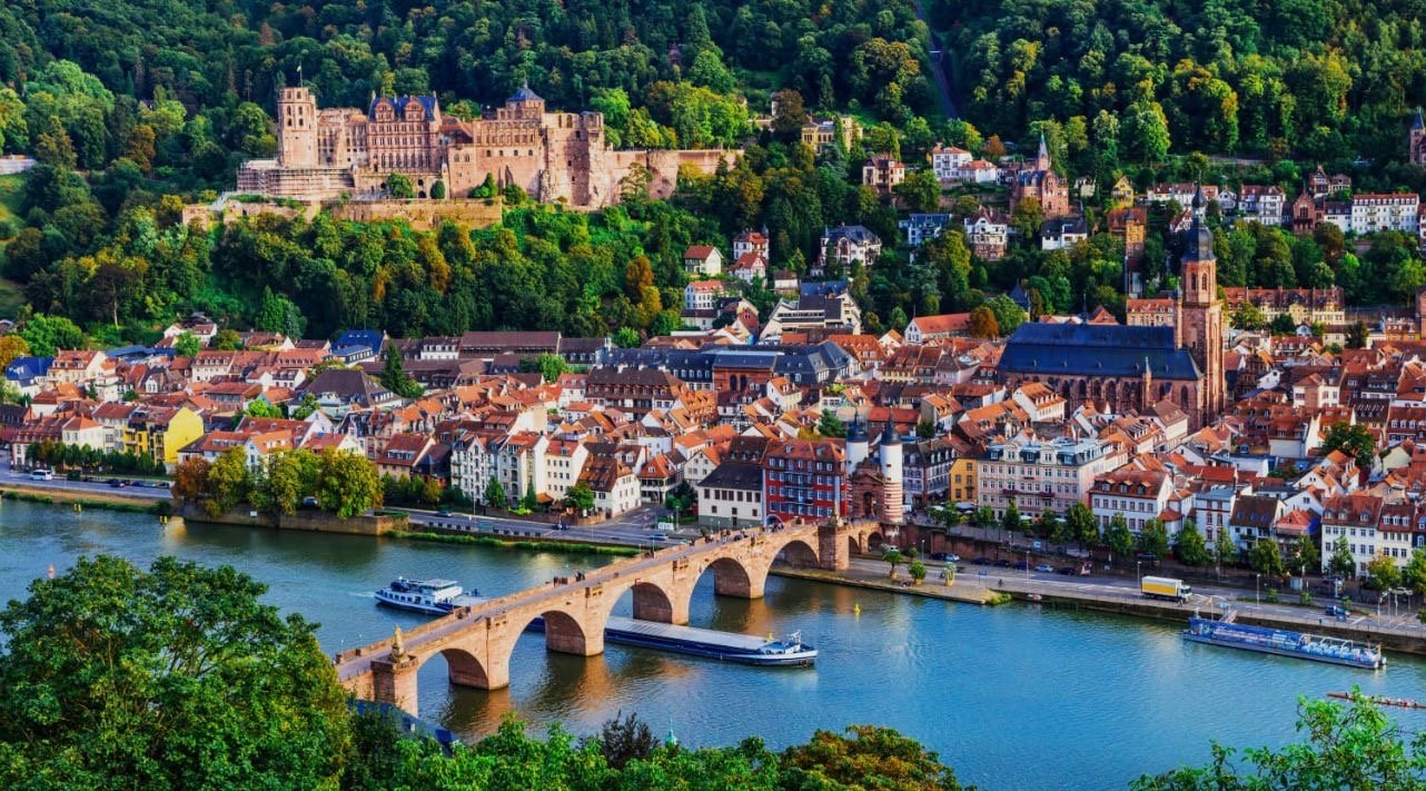 Heidelberg und der Neckar